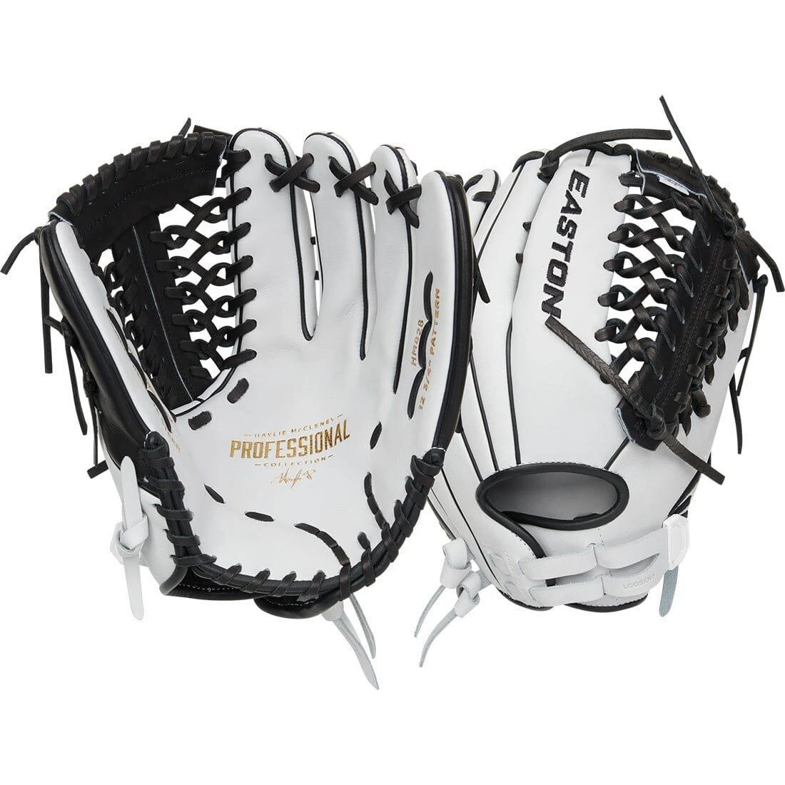 2024 Easton Haylie McCleney Professional Collection 12.75" Signature Series Fastpitch Glove: EHM828 4 2024 Easton Haylie McCleney Professional Collection 12.75" Signature Series Fastpitch Glove: EHM828 - Image 2