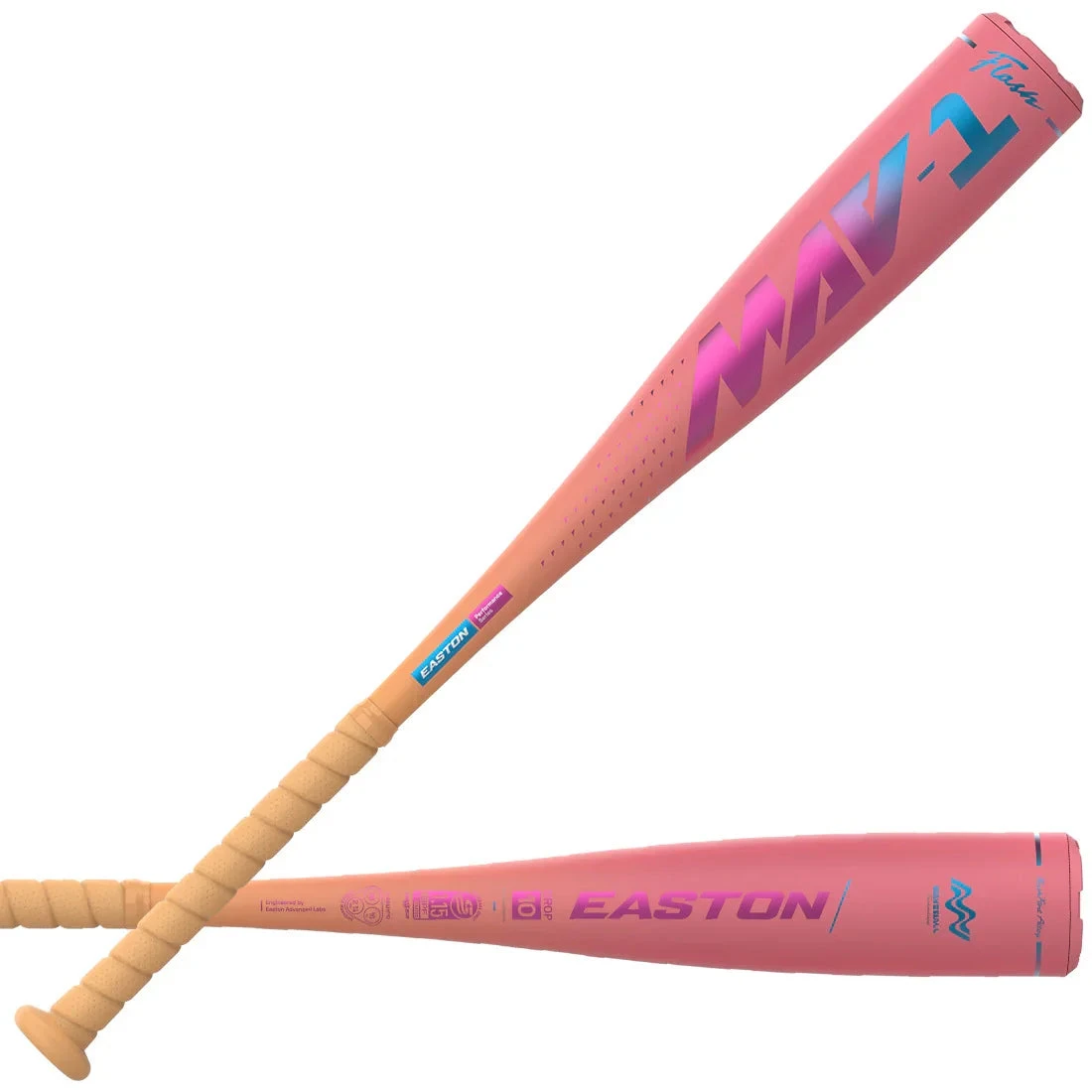 2026 Easton Mav1 Flash (-10) USSSA Junior Big Barrel Baseball Bat: EJB6M1F10 4 2026 Easton Mav1 Flash (-10) USSSA Junior Big Barrel Baseball Bat: EJB6M1F10 - Image 2