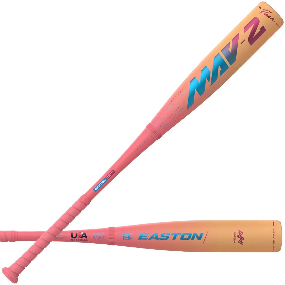 2026 Easton Mav2 Flash (-10) 2 5/8" USA Baseball Bat: EUS6M2F10 4 2026 Easton Mav2 Flash (-10) 2 5/8" USA Baseball Bat: EUS6M2F10 - Image 2