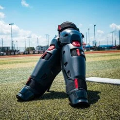 Easton Hellcat Slowpitch Fielding Leg Guards: EHCATL -Home Run Store EastonHellcatSlowpitchFieldingLegGuards EHCATL 1
