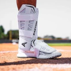 Easton Baseball/Softball Batter's Protective Leg Guard (Multiple Colors) 12 Easton Baseball/Softball Batter's Protective Leg Guard (Multiple Colors) -Home Run Store Easton Leg Guard Lifestyle 1