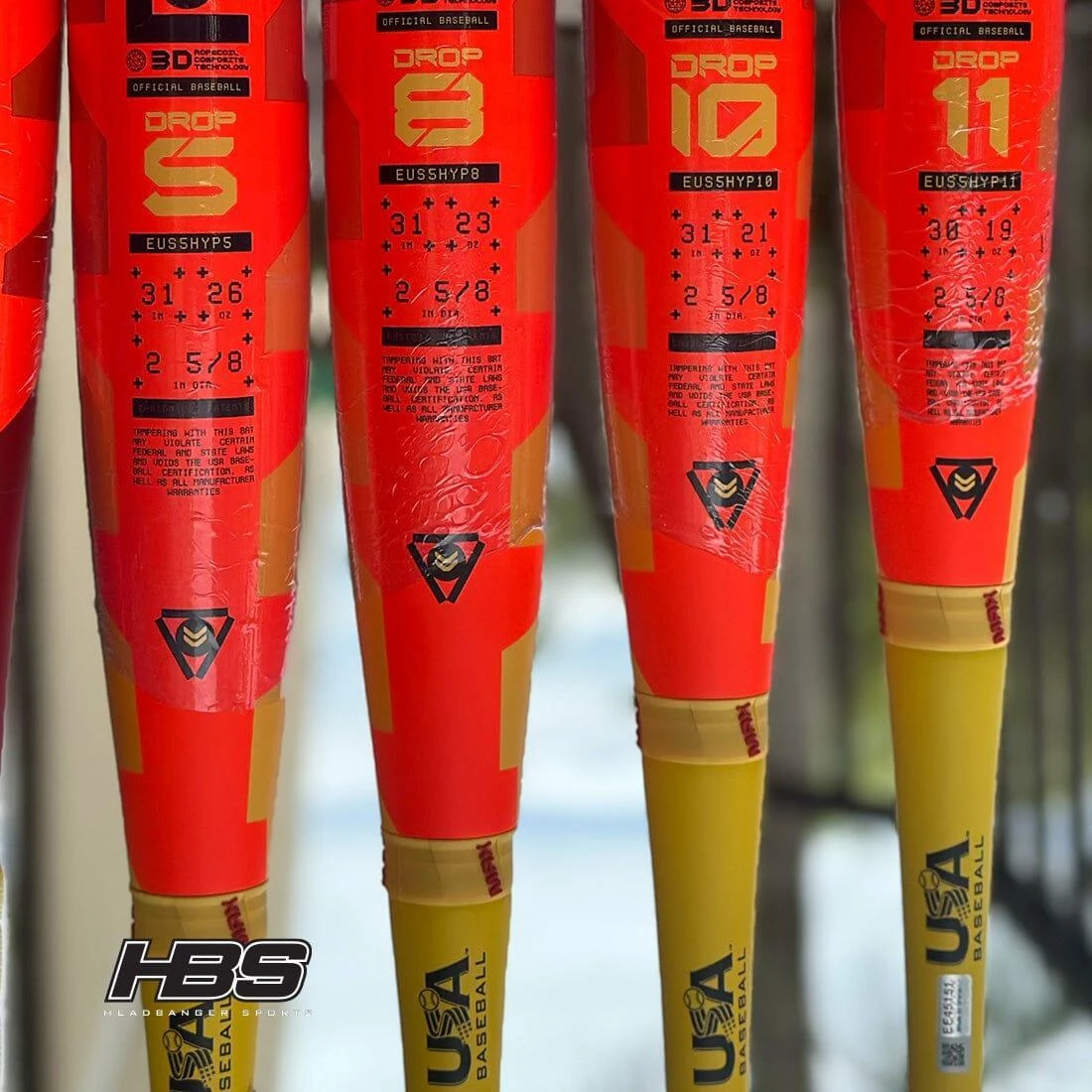 2025 Easton Hype Fire 2 5/8" USA Baseball Bat: -11, -10, -8, -5 5 2025 Easton Hype Fire 2 5/8" USA Baseball Bat: -11, -10, -8, -5 - Image 3