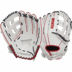Worth Freedom Series White/Navy/Red 14" Slowpitch Softball Glove: WWF140-6WNS -Home Run Store FreedomSeries 14 1 1fa9295a 269d 4a47 9068 628194011639