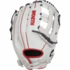 Worth Freedom Series White/Navy/Red 14" Slowpitch Softball Glove: WWF140-6WNS
