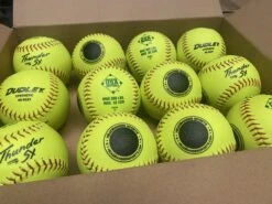 Dudley Thunder SY HYCON 11" USA/ASA Synthetic Slowpitch Softballs (DOZEN): 4A923Y -Home Run Store IMG 5776