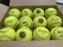 Dudley Thunder ZN HYCON ICON NSA 12" Slowpitch Softballs (DOZEN): 4E199Y -Home Run Store IMG 5778