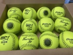 Dudley Thunder SY HYCON ICON NSA 12" Synthetic Slowpitch Softballs (DOZEN): 4E824Y 7 Dudley Thunder SY HYCON ICON NSA 12" Synthetic Slowpitch Softballs (DOZEN): 4E824Y -Home Run Store IMG 5781