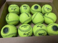 Dudley Thunder SY HYCON ICON NSA 11" Synthetic Slowpitch Softballs (DOZEN): 4E902Y -Home Run Store IMG 5793