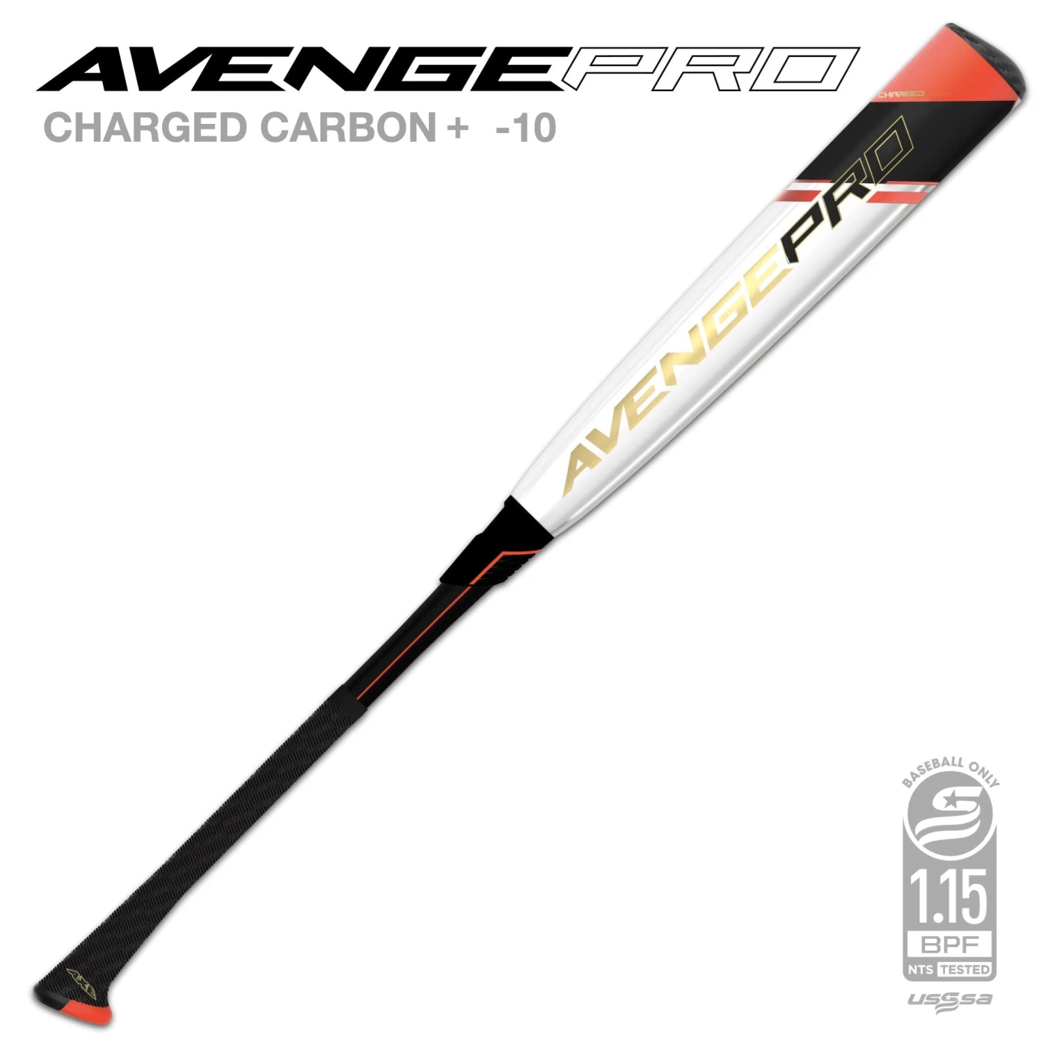 2021 AXE Avenge PRO USSSA NTS (-10) 2 3/4" Baseball Bat: L148J 4 2021 AXE Avenge PRO USSSA NTS (-10) 2 3/4" Baseball Bat: L148J - Image 2