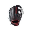 2025 Louisville Slugger Genesis Slowpitch Fielding Glove: Black/Red -Home Run Store LSGENR25BR 1