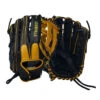 2025 Louisville Slugger Super Z Slowpitch Fielding Glove: Black/Yellow -Home Run Store LSSZR25BY