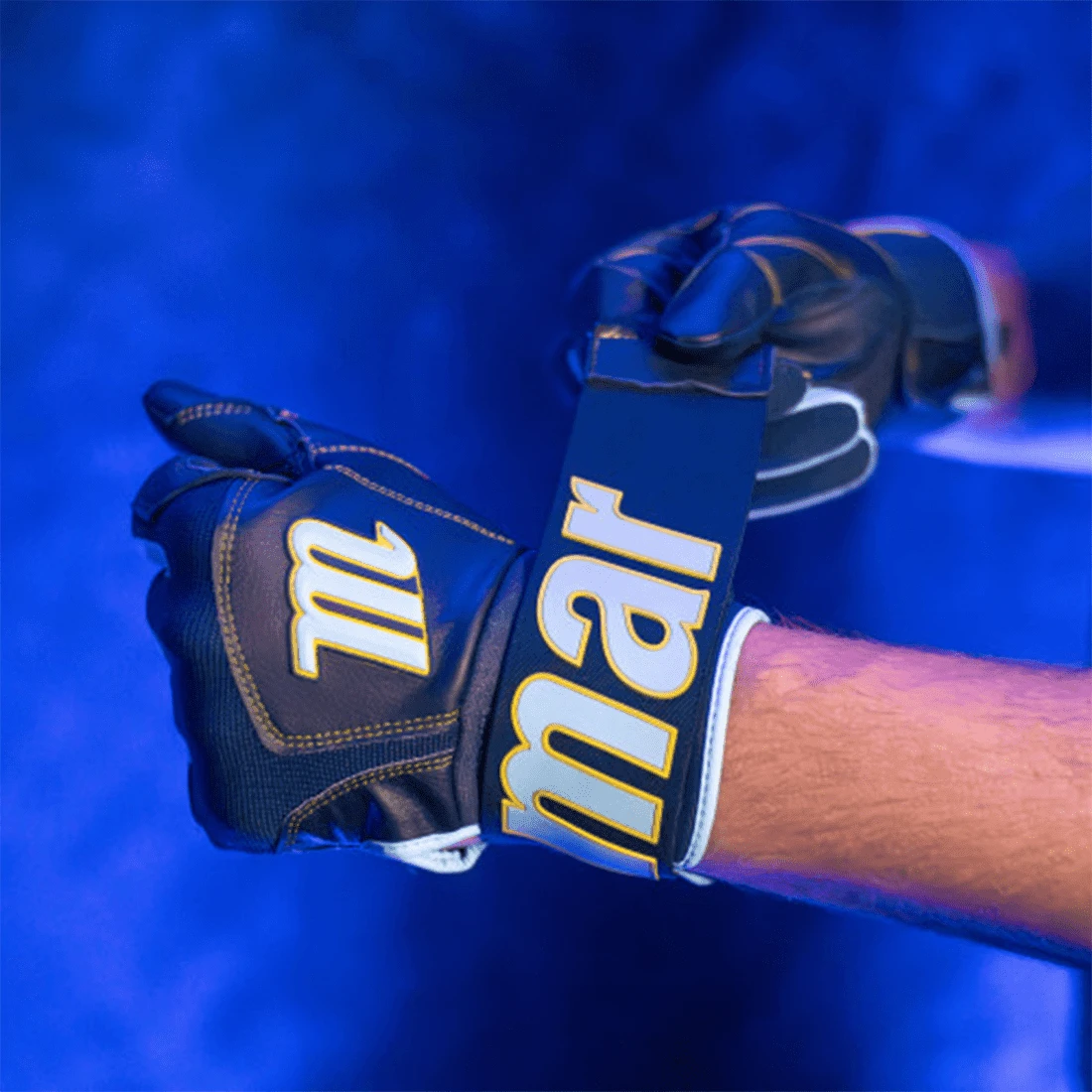 Marucci Blacksmith V2 Batting Gloves (Multiple Colors):MBG2BKSM 10 Marucci Blacksmith V2 Batting Gloves (Multiple Colors):MBG2BKSM - Image 8