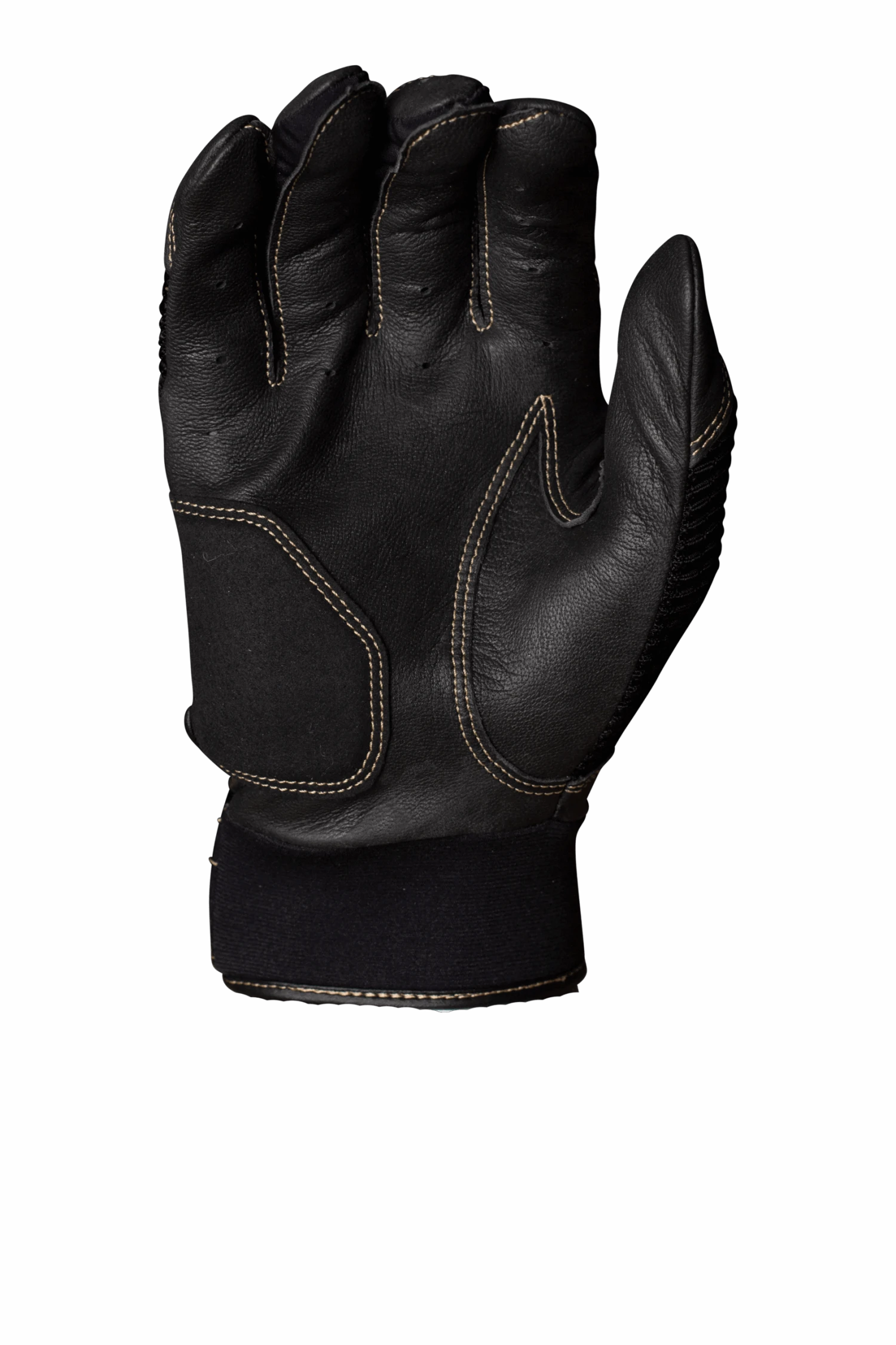 Miken Softball MK7X Adult Black And Gold Batting Gloves: MBGGLD-BLK 4 Miken Softball MK7X Adult Black And Gold Batting Gloves: MBGGLD-BLK - Image 2