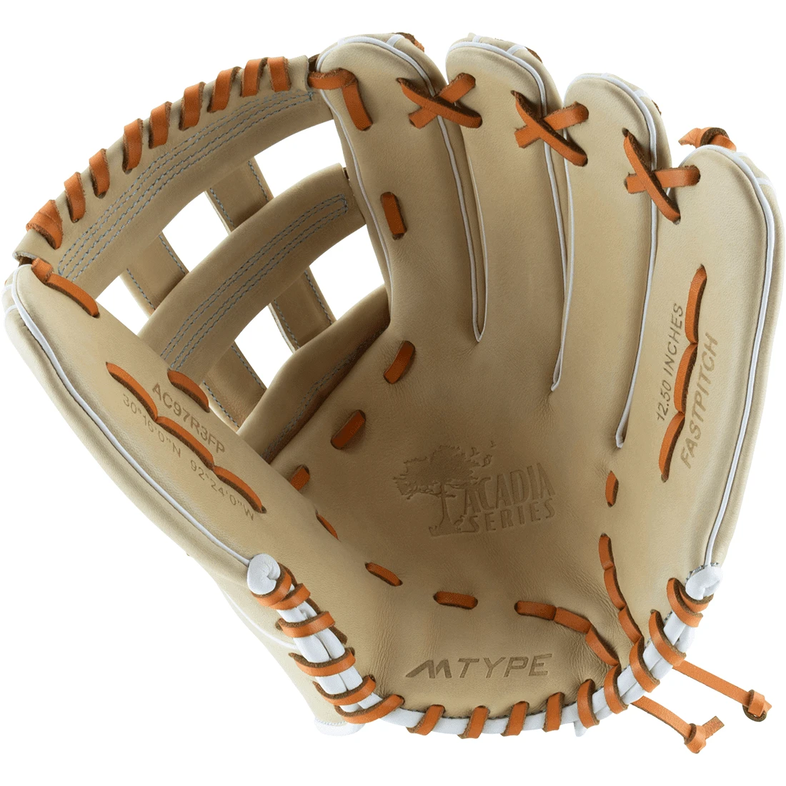 Marucci Acadia 12.50" M Type Fastpitch Softball Glove: MFG3AC97R3FP 4 Marucci Acadia 12.50" M Type Fastpitch Softball Glove: MFG3AC97R3FP - Image 2