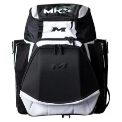 Miken MK7X XL Baseball And Softball Backpack (Multiple Colors) -Home Run Store MKMK7X XLWhite