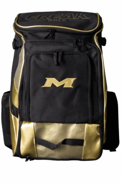2022 Miken MK7X Baseball & Softball Backpack (Freak Gold Series): MKMK7X-BP-GLD