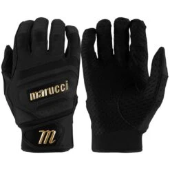 Marucci Sports PITTARDS Reserve Adult Batting Gloves (Multiple Colors): MBGPTRSV2 -Home Run Store Marucci Pittards Black MBGPTRSV2 BK