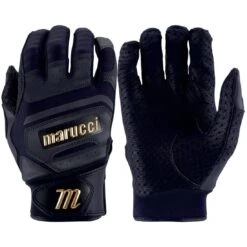 Marucci Sports PITTARDS Reserve Adult Batting Gloves (Multiple Colors): MBGPTRSV2 -Home Run Store Marucci Pittards Navy MBGPTRSV2 NB
