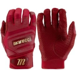 Marucci Sports PITTARDS Reserve Adult Batting Gloves (Multiple Colors): MBGPTRSV2 -Home Run Store Marucci Pittards Red MBGPTRSV2 R