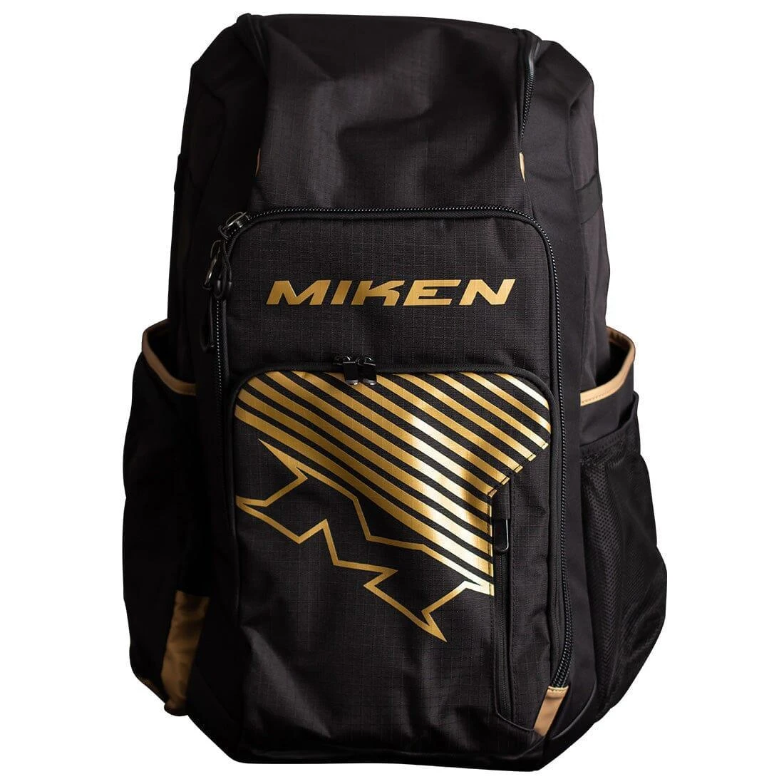Miken Gold Series Deluxe Slowpitch Backpack: MBA004 3 Miken Gold Series Deluxe Slowpitch Backpack: MBA004