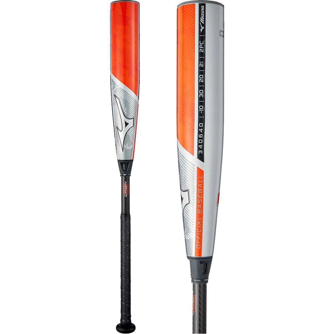 2023 Mizuno B23-CRBN2 (-10) USSSA Baseball Bat: 340640 3 2023 Mizuno B23-CRBN2 (-10) USSSA Baseball Bat: 340640