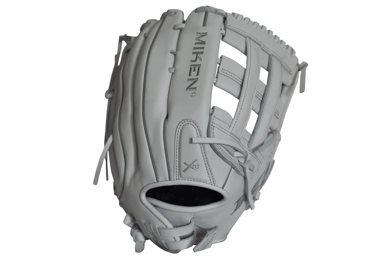 Miken Pro Series 14" Slow Pitch Fielding Glove - White/White: PRO140WW 3 Miken Pro Series 14" Slow Pitch Fielding Glove - White/White: PRO140WW