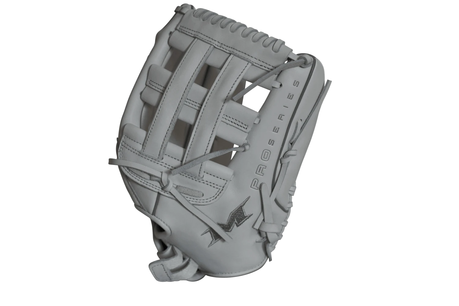 Miken Pro Series 14" Slow Pitch Fielding Glove - White/White: PRO140WW 5 Miken Pro Series 14" Slow Pitch Fielding Glove - White/White: PRO140WW - Image 3