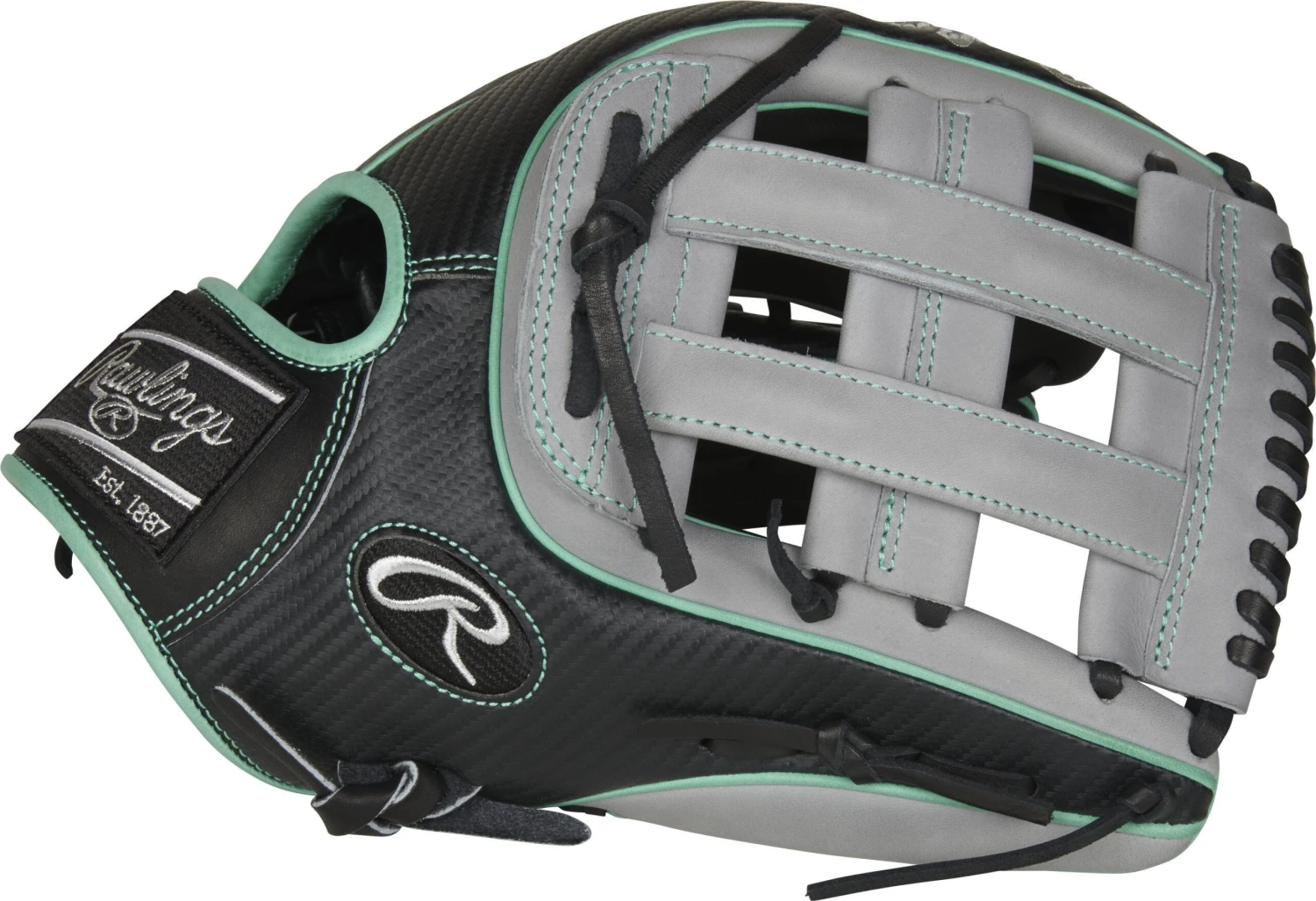 Rawlings Heart Of The Hide Hyper Shell 12.75" Baseball Glove: PRO3319-6BGCF 5 Rawlings Heart Of The Hide Hyper Shell 12.75" Baseball Glove: PRO3319-6BGCF - Image 3