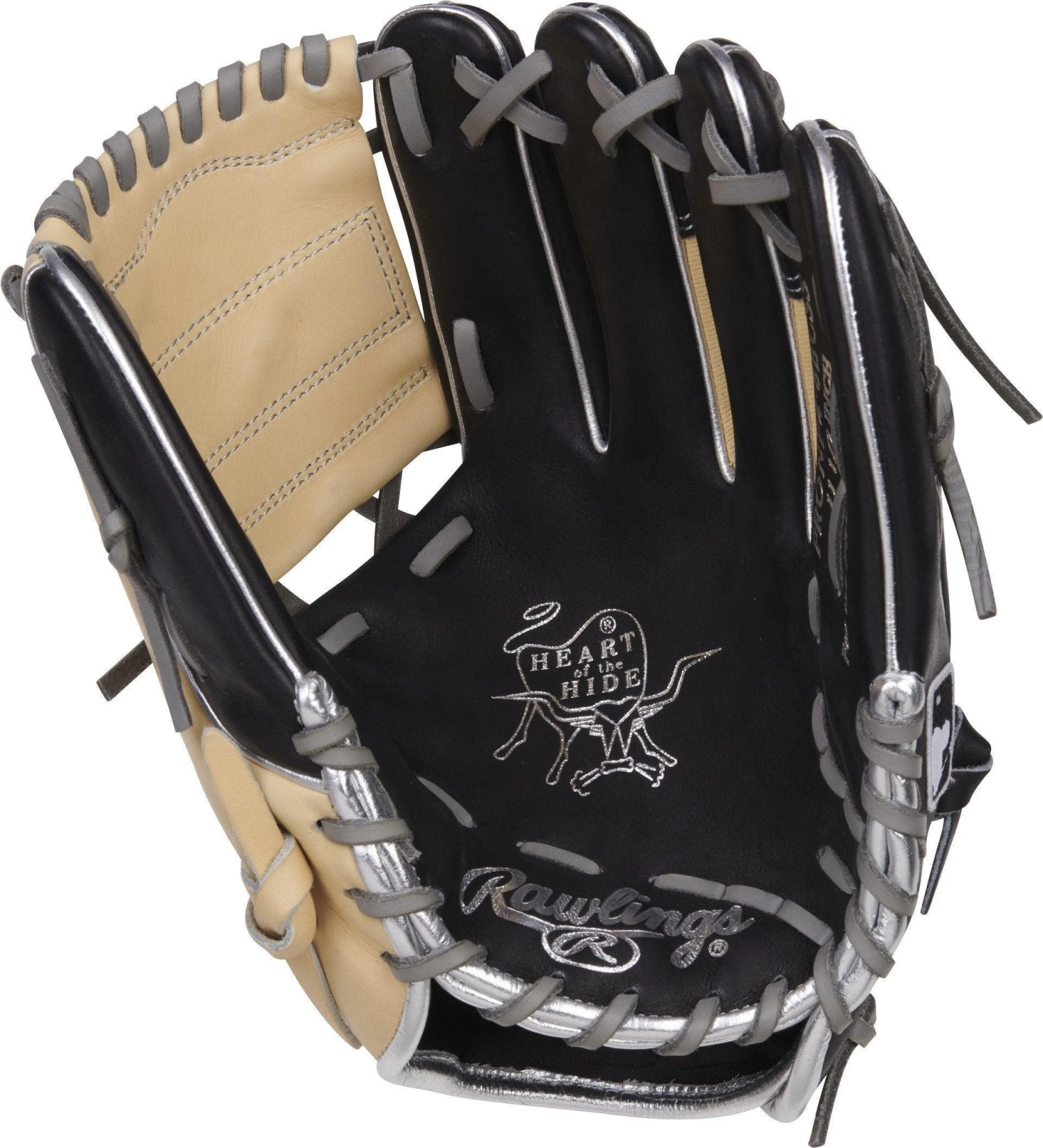 Rawlings Heart Of The Hide 11.5" Infield Baseball Glove: PRONP4-8BCSS 4 Rawlings Heart Of The Hide 11.5" Infield Baseball Glove: PRONP4-8BCSS - Image 2