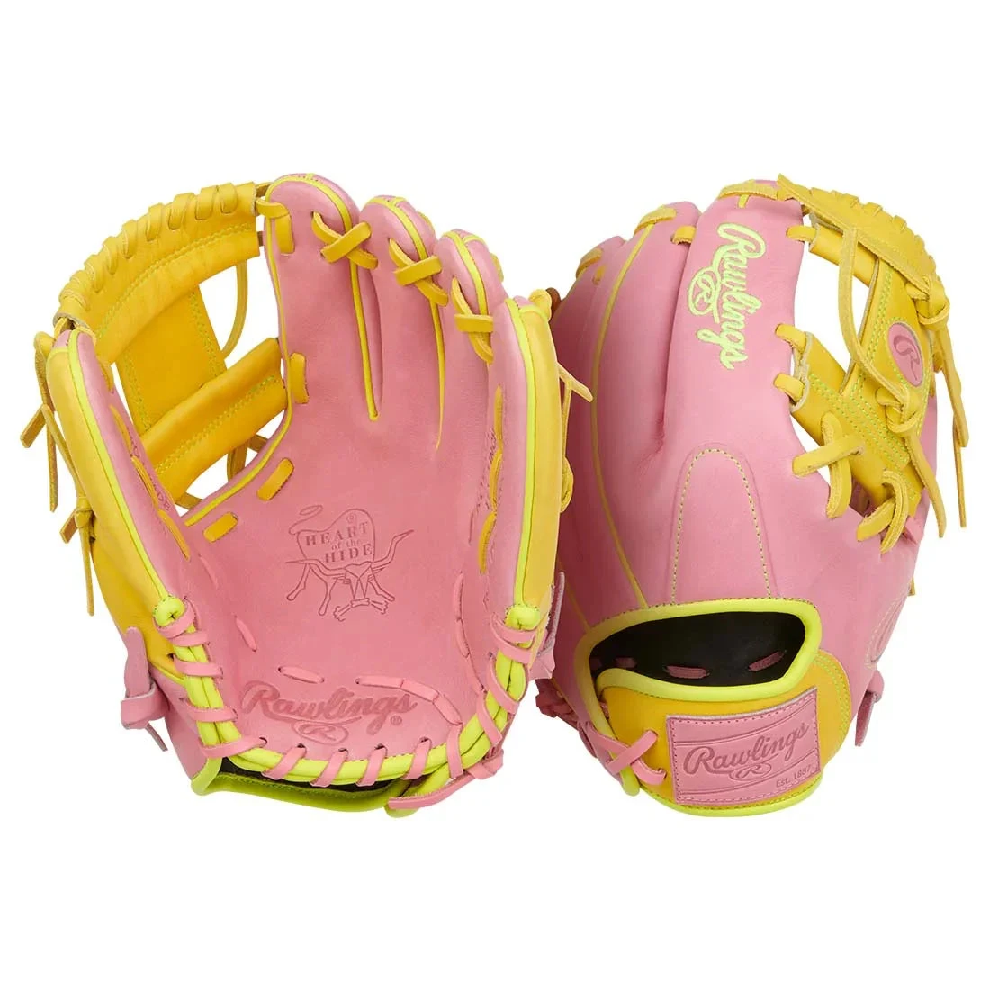 Rawlings Heart Of The Hide 11.5" Infield Baseball Glove: PROR204U-2P 4 Rawlings Heart Of The Hide 11.5" Infield Baseball Glove: PROR204U-2P - Image 2
