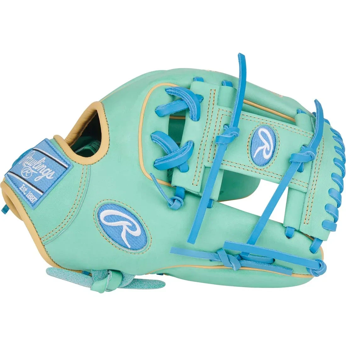Rawlings Heart Of The Hide 11.75" Infield Baseball Glove: PROR2175-2M 5 Rawlings Heart Of The Hide 11.75" Infield Baseball Glove: PROR2175-2M - Image 4