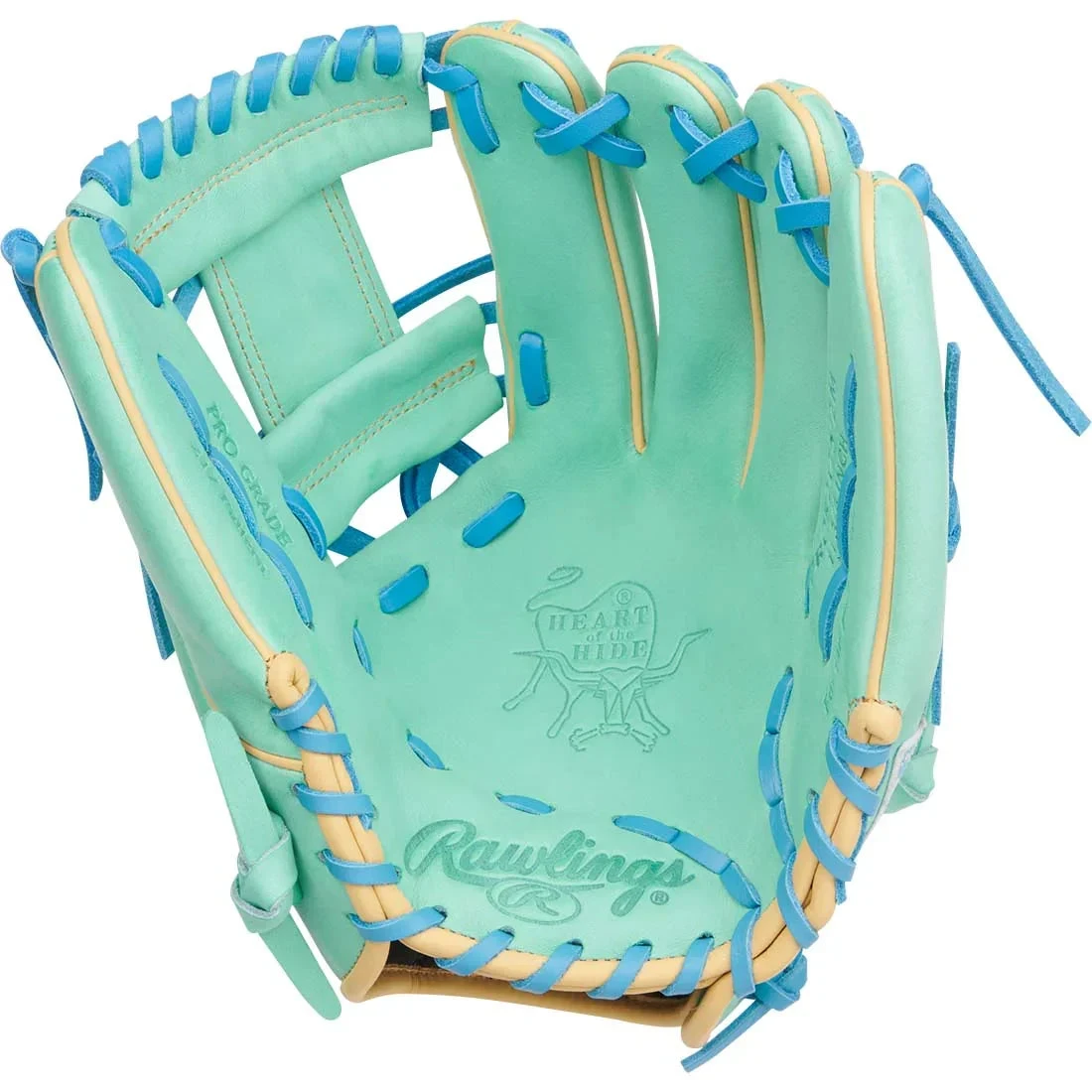 Rawlings Heart Of The Hide 11.75" Infield Baseball Glove: PROR2175-2M 6 Rawlings Heart Of The Hide 11.75" Infield Baseball Glove: PROR2175-2M - Image 5