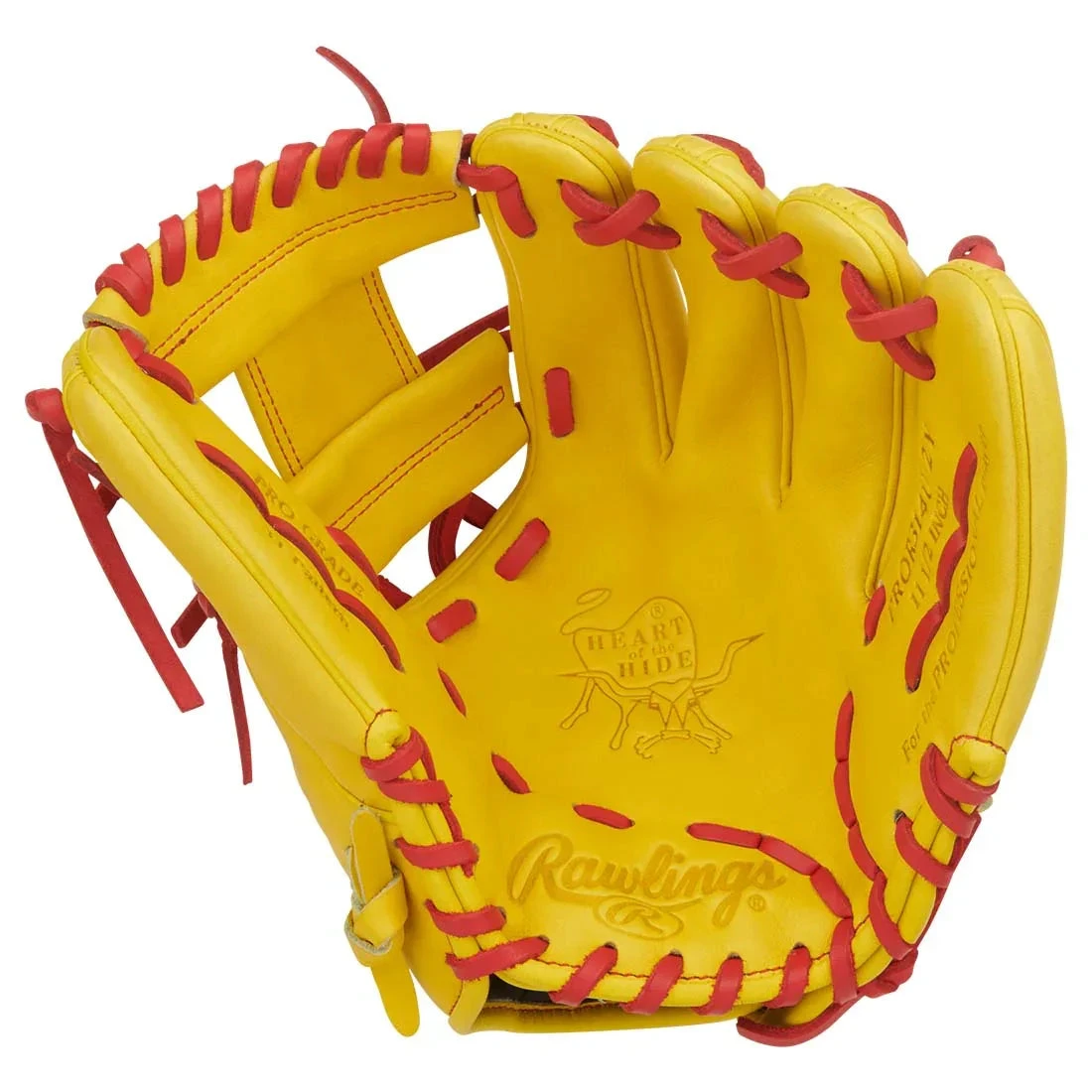 Rawlings Heart Of The Hide 11.5" Infield Baseball Glove: PROR314U-2Y 5 Rawlings Heart Of The Hide 11.5" Infield Baseball Glove: PROR314U-2Y - Image 3