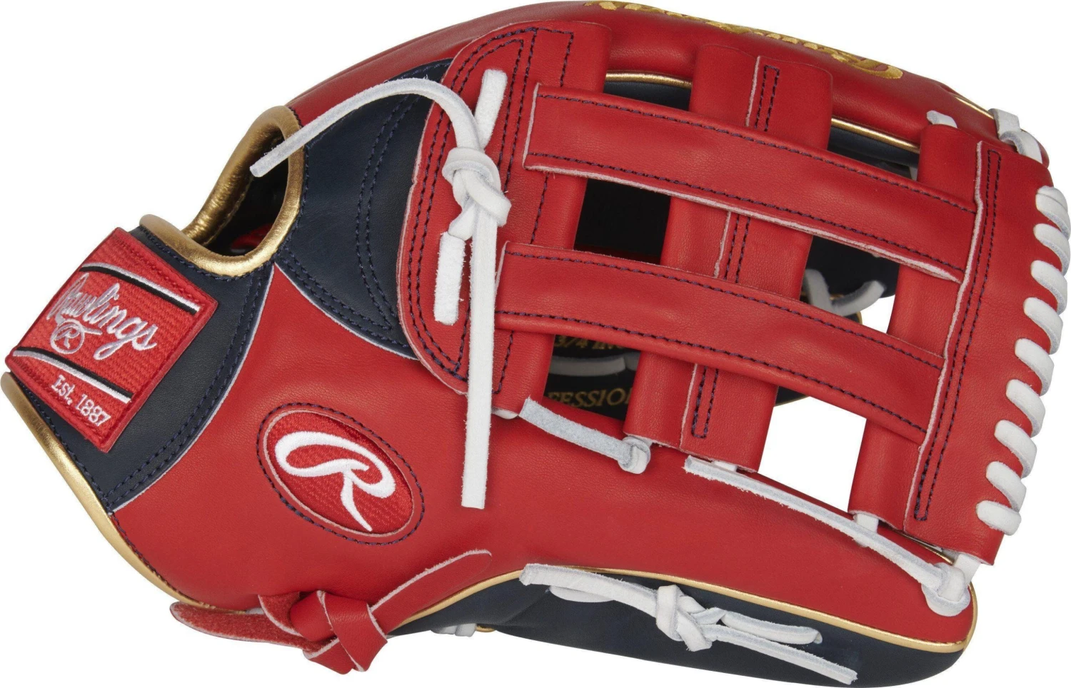 Rawlings Pro Preferred Ronald Acuna Jr. 12.75" Outfield Baseball Glove: PROSRA13 (Left Hand Throw) 5 Rawlings Pro Preferred Ronald Acuna Jr. 12.75" Outfield Baseball Glove: PROSRA13 (Left Hand Throw) - Image 3