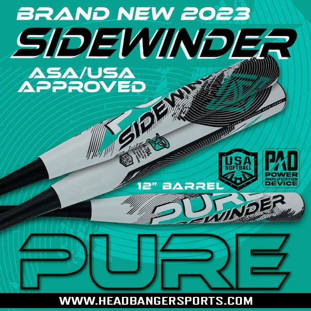 2023 PURE Sports Sidewinder 12" USA Slowpitch Softball Bat 4 2023 PURE Sports Sidewinder 12" USA Slowpitch Softball Bat - Image 2