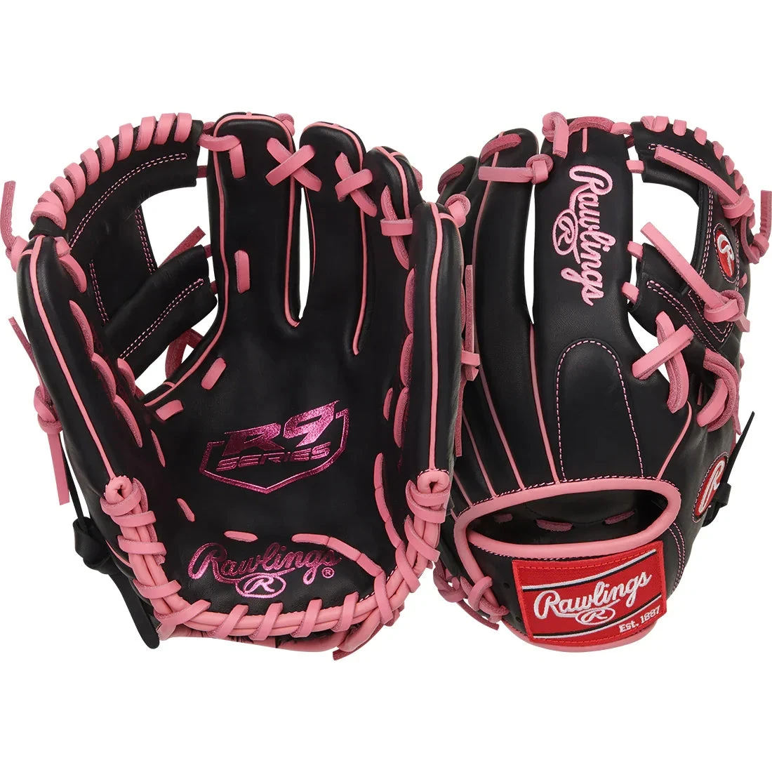 Rawlings R9 Series 11.5" Infield Baseball Glove: R9204-2BP 7 Rawlings R9 Series 11.5" Infield Baseball Glove: R9204-2BP - Image 5