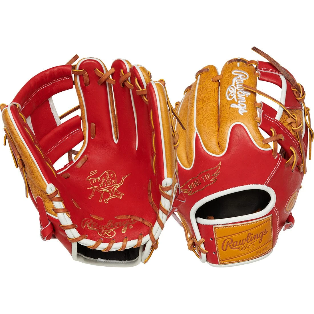 2023 Rawlings Heart Of The Hide ColorSync 7.0 11.5" Infield Baseball Glove: RPRO204W-2XS 5 2023 Rawlings Heart Of The Hide ColorSync 7.0 11.5" Infield Baseball Glove: RPRO204W-2XS - Image 3