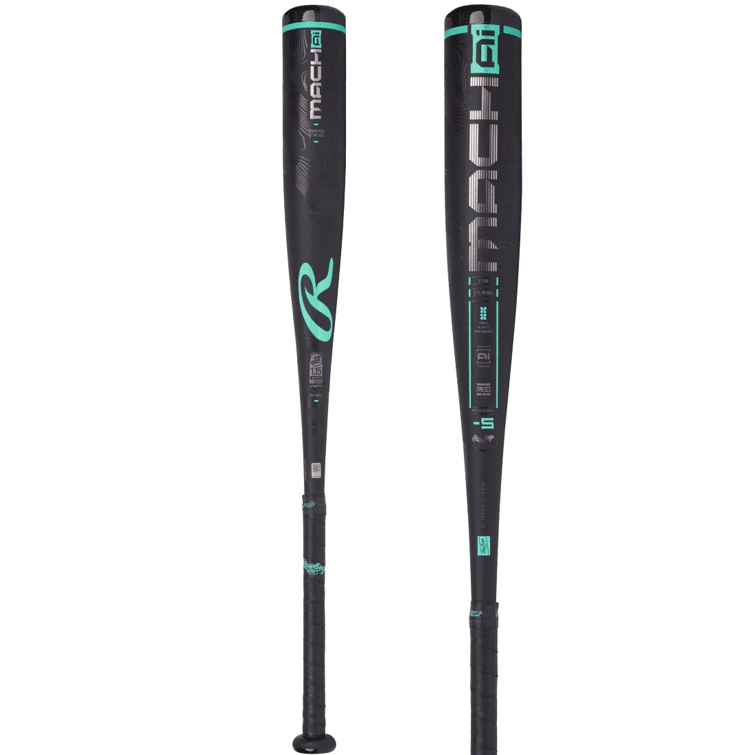 2025 Rawlings Mach AI 2 3/4" USSSA Baseball Bat: -10, -8, -5 3 2025 Rawlings Mach AI 2 3/4" USSSA Baseball Bat: -10, -8, -5