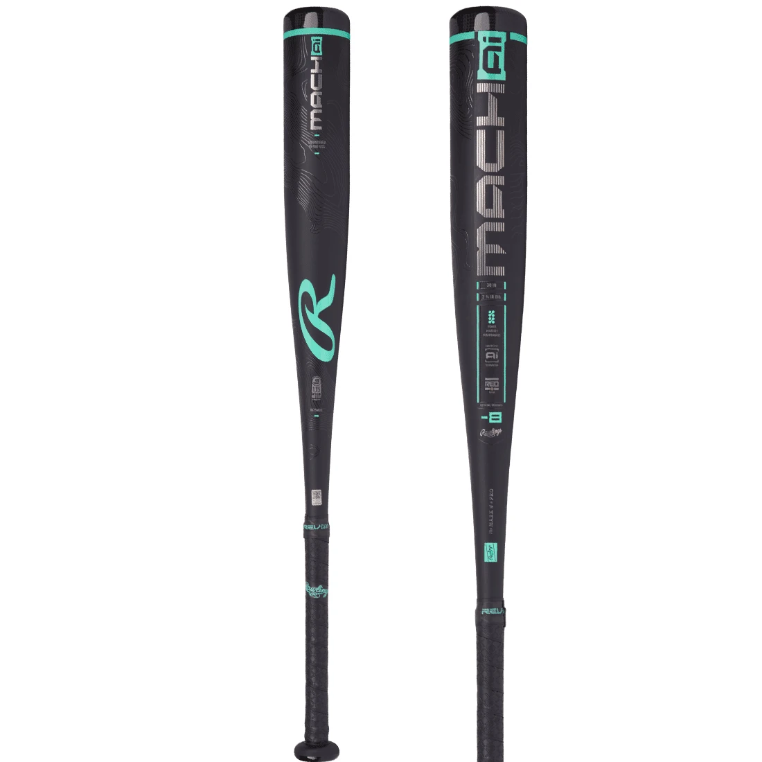 2025 Rawlings Mach AI 2 3/4" USSSA Baseball Bat: -10, -8, -5 4 2025 Rawlings Mach AI 2 3/4" USSSA Baseball Bat: -10, -8, -5 - Image 2