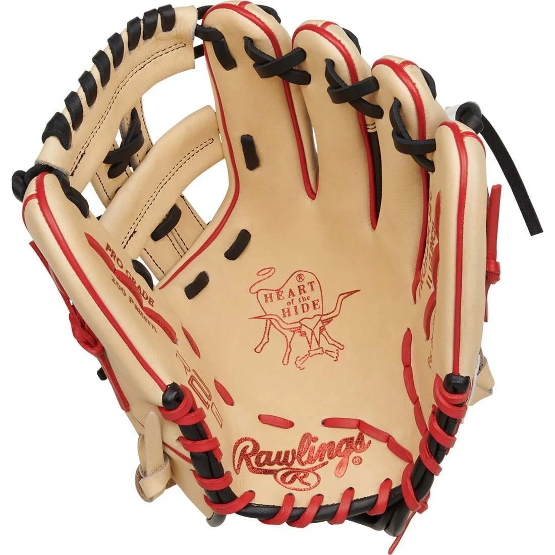 Rawlings Heart Of The Hide R2G 11.5" Infield Baseball Glove: RPROR204-32C 6 Rawlings Heart Of The Hide R2G 11.5" Infield Baseball Glove: RPROR204-32C - Image 4
