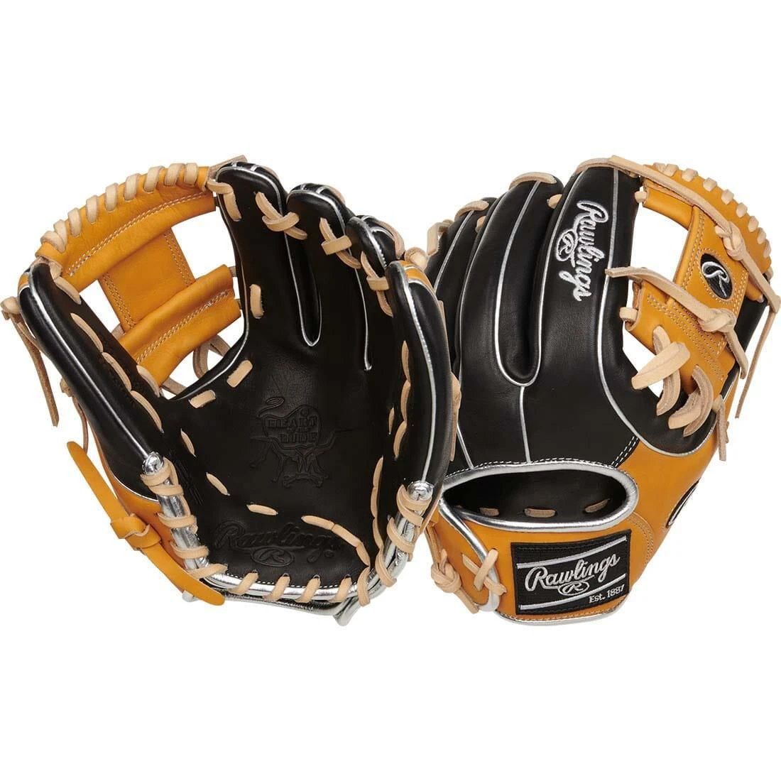 Rawlings Heart Of The Hide R2G 11.5" Infield Baseball Glove: RPROR314-2BTC 4 Rawlings Heart Of The Hide R2G 11.5" Infield Baseball Glove: RPROR314-2BTC - Image 2