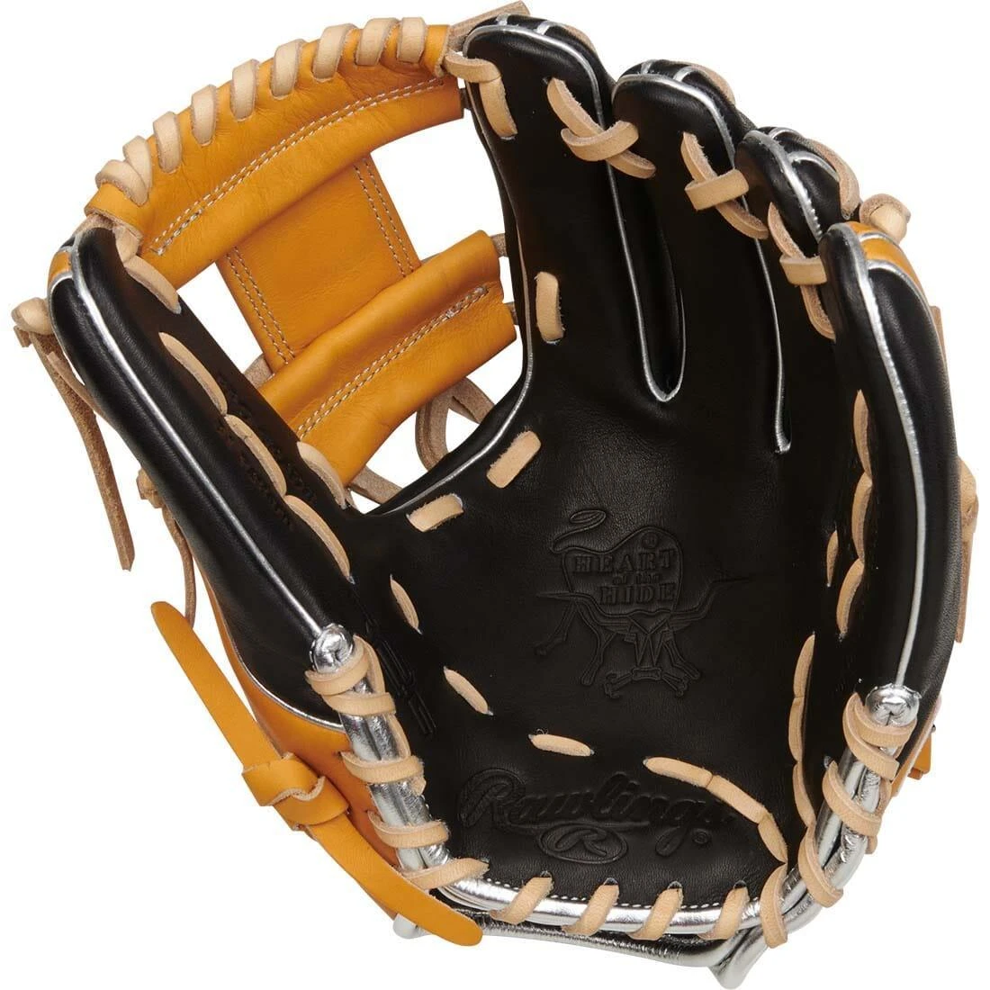 Rawlings Heart Of The Hide R2G 11.5" Infield Baseball Glove: RPROR314-2BTC 6 Rawlings Heart Of The Hide R2G 11.5" Infield Baseball Glove: RPROR314-2BTC - Image 4