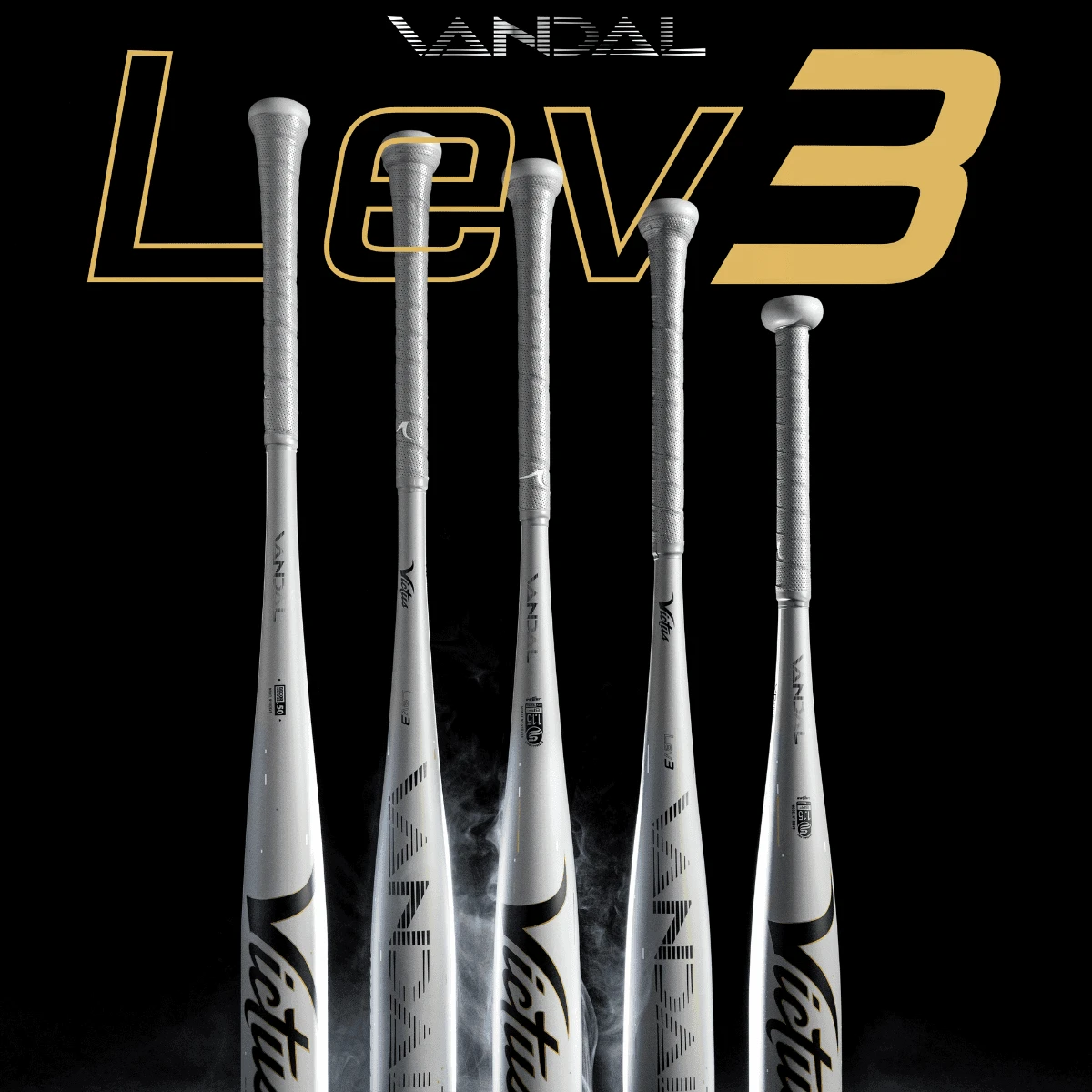 Victus Vandal Lev3 Senior League (-10) USSSA Baseball Bat: VSBV310 4 Victus Vandal Lev3 Senior League (-10) USSSA Baseball Bat: VSBV310 - Image 2