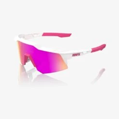 100% Speedcraft® XS Youth Sunglases W/ HiPER® Vital Pink Mirror Lens