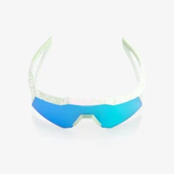 100% Speedcraft XS LE Elly De La Cruz Sunglasses - Blue Topaz Mirror Lens -Home Run Store SP25 SPEEDCRAFT XS 62009 00001 TOP