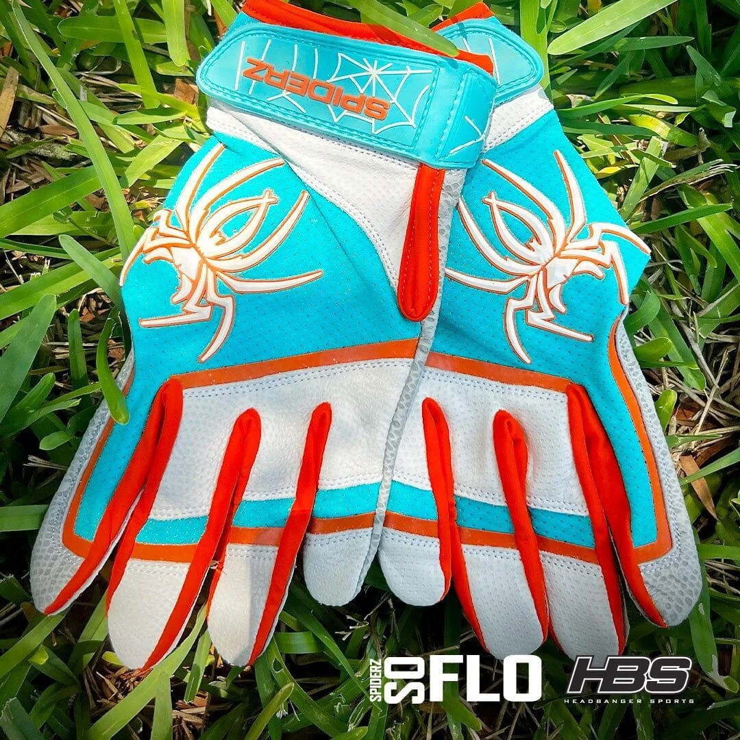2024 Spiderz Hybrid Batting Gloves: SO FLO 5 2024 Spiderz Hybrid Batting Gloves: SO FLO - Image 3