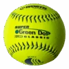 Worth 11" USSSA Super Green Dot Classic W Composite Softballs (Dozen): UC11CY 1 Worth 11" USSSA Super Green Dot Classic W Composite Softballs (Dozen): UC11CY -Home Run Store UC11CY