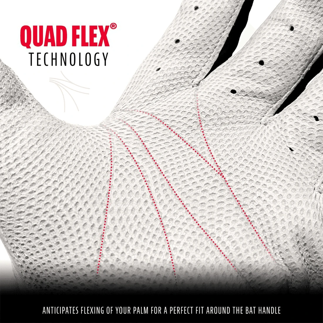 Franklin CFX Pro Black/White Batting Gloves: 10570F 6 Franklin CFX Pro Black/White Batting Gloves: 10570F - Image 4