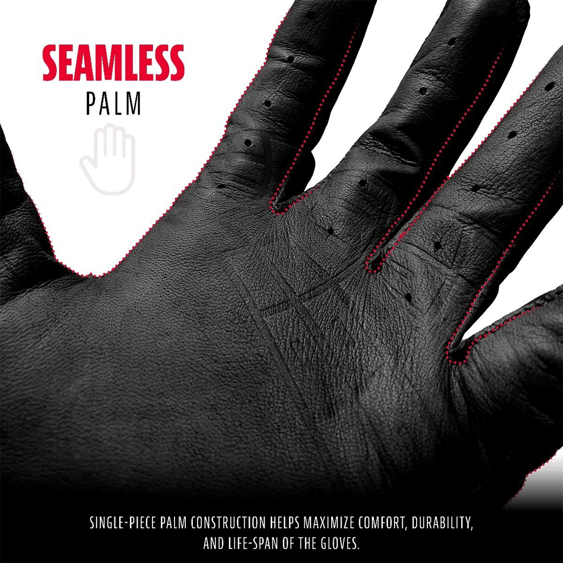 Franklin POWERSTRAP Chrome Black Batting Gloves: 20490F 6 Franklin POWERSTRAP Chrome Black Batting Gloves: 20490F - Image 4