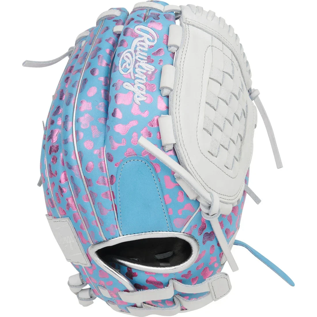 Rawlings Heart Of The Hide 12.5" Foil Print Fastpitch Softball Glove: PRO125SB-3CBW 3 Rawlings Heart Of The Hide 12.5" Foil Print Fastpitch Softball Glove: PRO125SB-3CBW